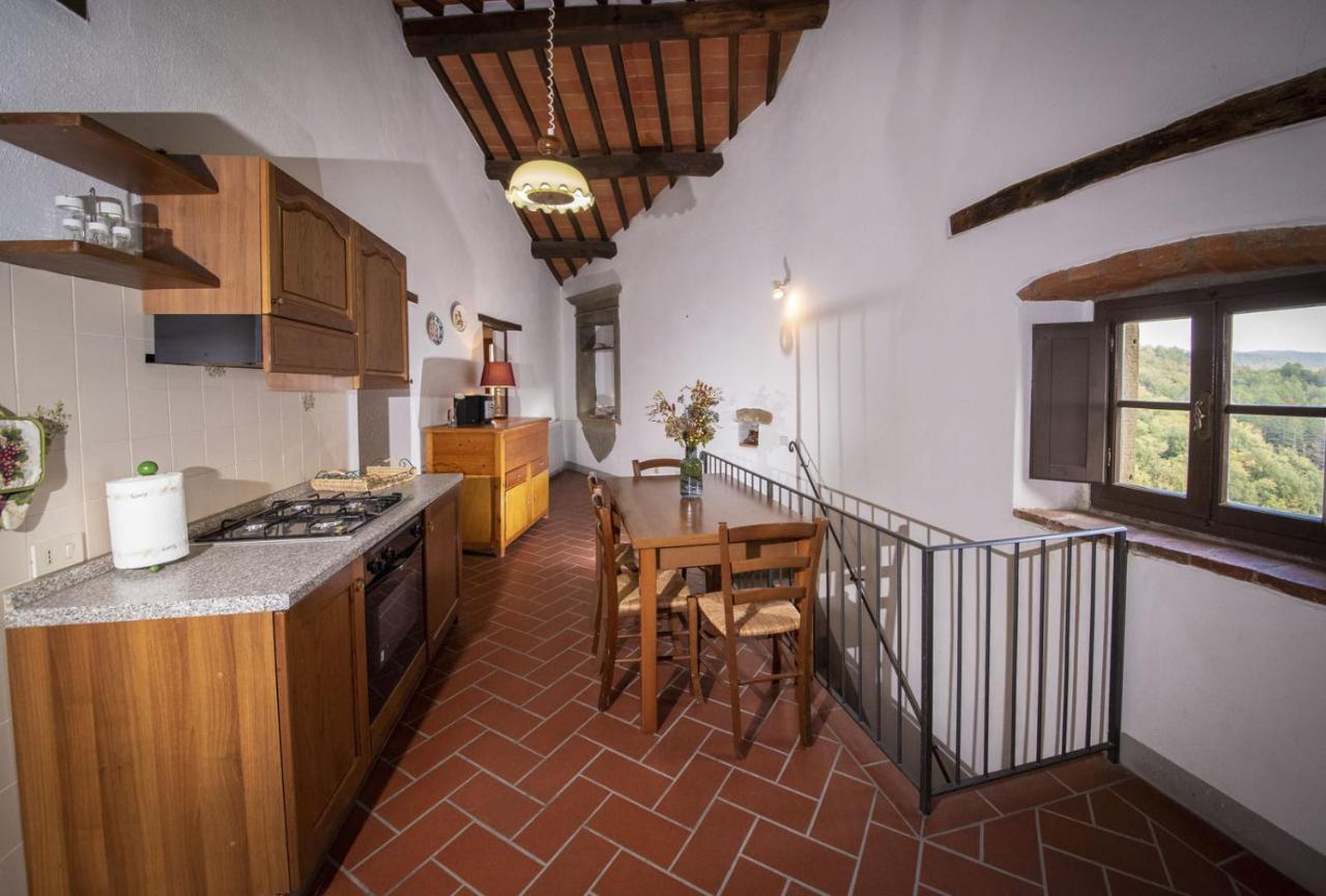 Ferienwohnung Casa Selvolini - Volpaia Radda in Chianti Exterior foto